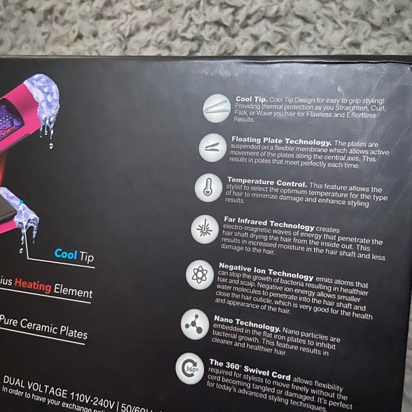 👑 ROYALE Platinum Ceramic Straightener - Picture 8 of 9